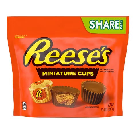 Reese's Miniature Cups Share Pack Candy - 10.5oz