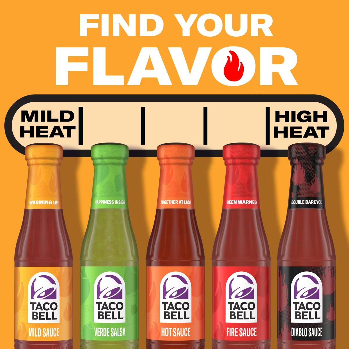 Taco Bell Mild Taco Sauce 7.5oz