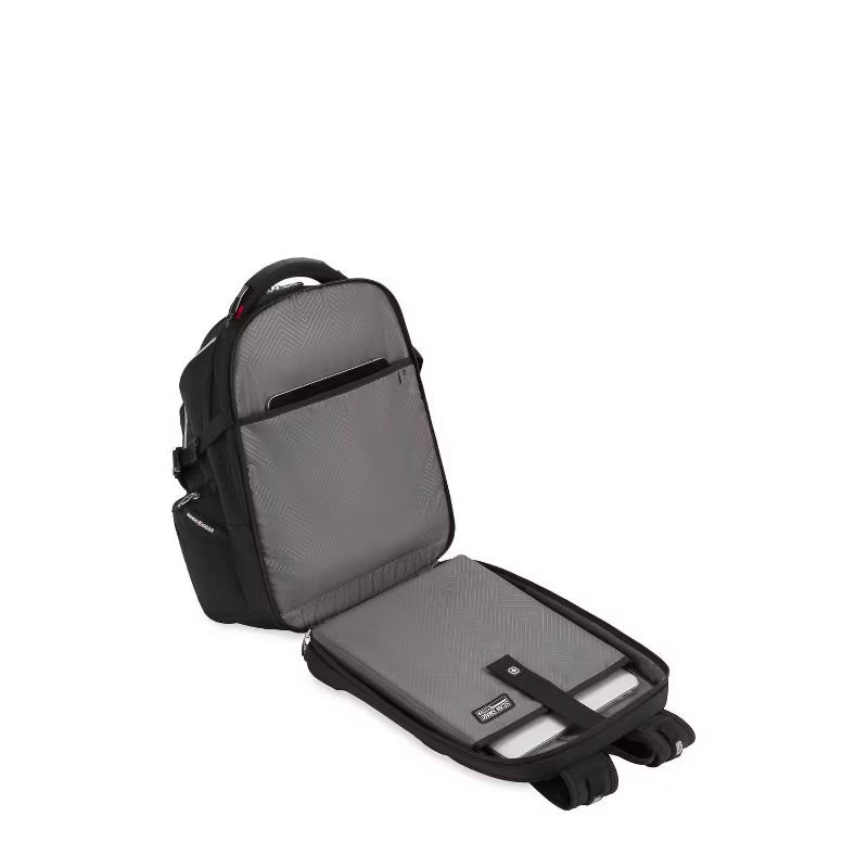 SWISSGEAR Scan Smart TSA Laptop 17.5" Backpack - Black