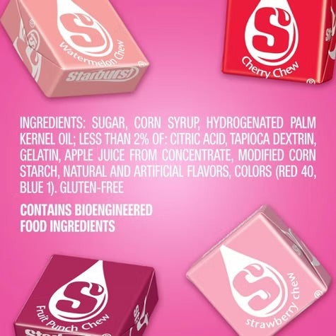 Starburst FaveREDs Candy Fruity Chewy Candies Sharing Size Bag - 15.6oz