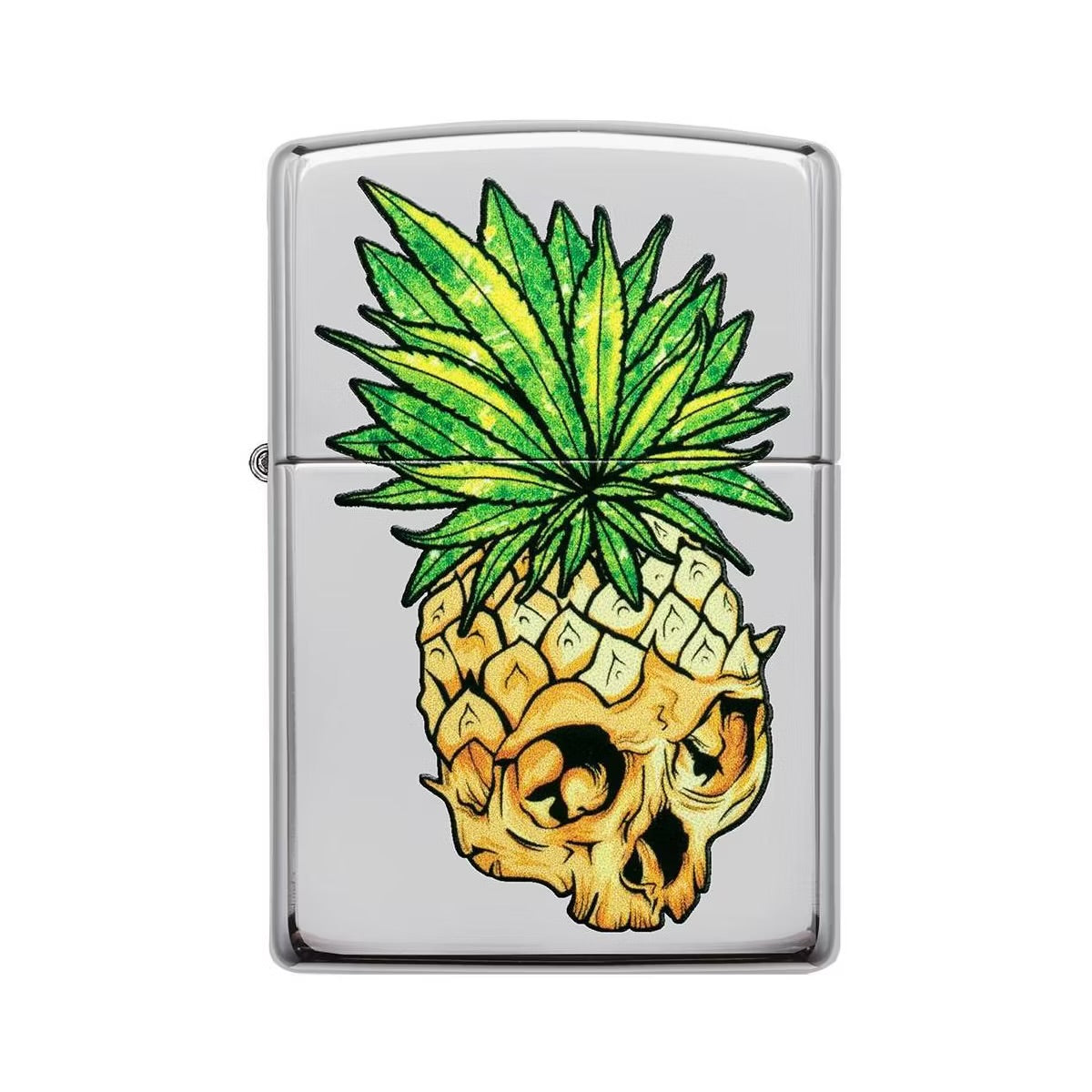 Zippo Leaf Skull Pineapple Design Windproof Lighter