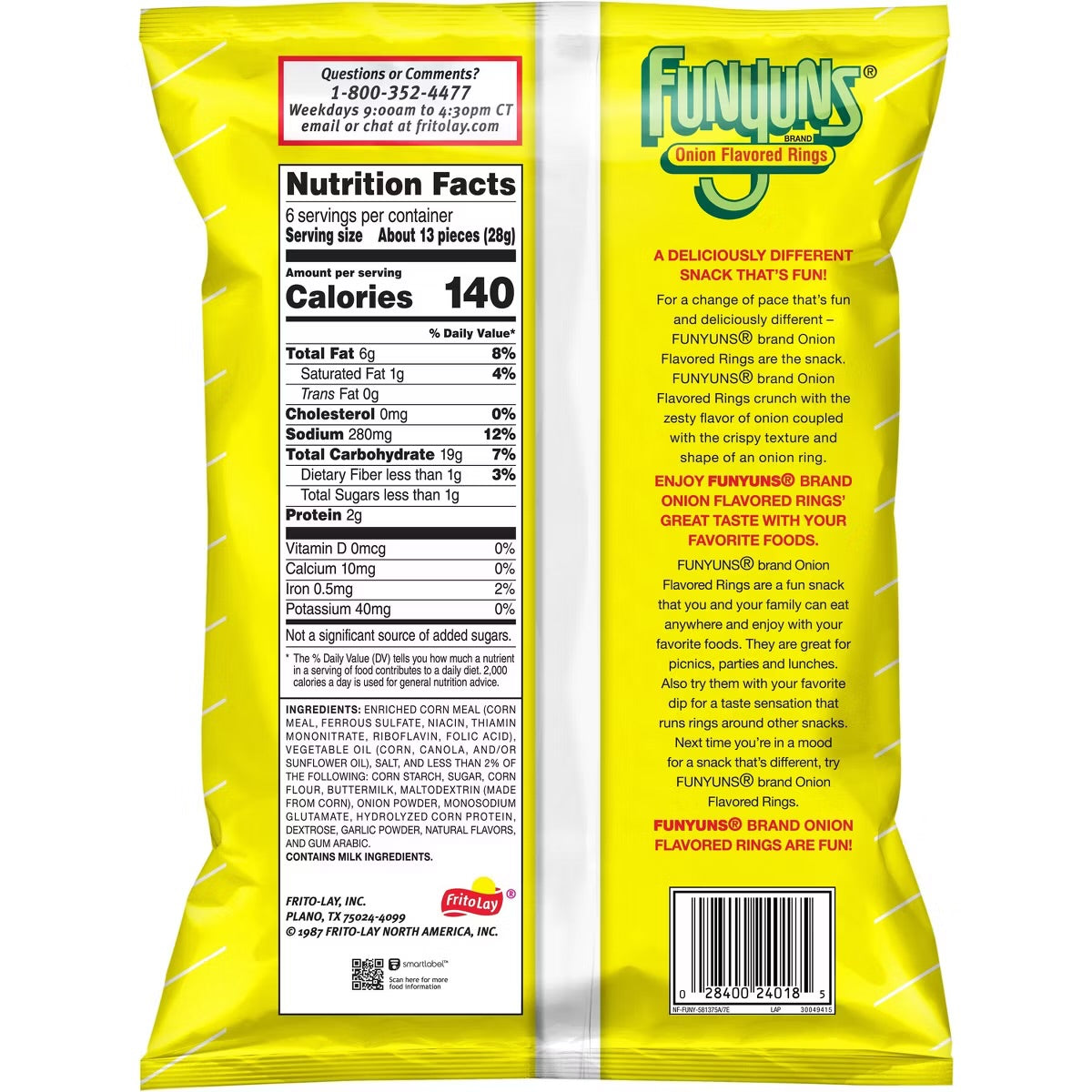 Funyuns Onion Flavored Rings - 5.25oz