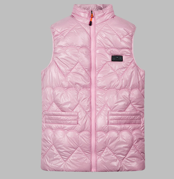 Gilet chauffant intelligent, combinaison chauffante électrique, clip en coton chauffant et chauffant, gilet de charge à température constante