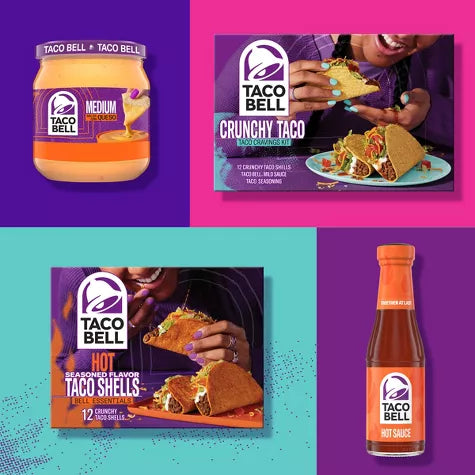 Taco Bell Hot Taco Sauce 7.5oz
