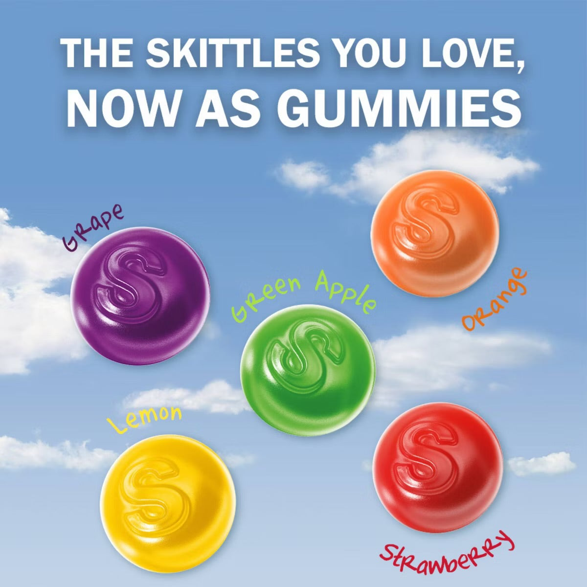 Skittles Original Gummies Candy Peg - 5.8oz