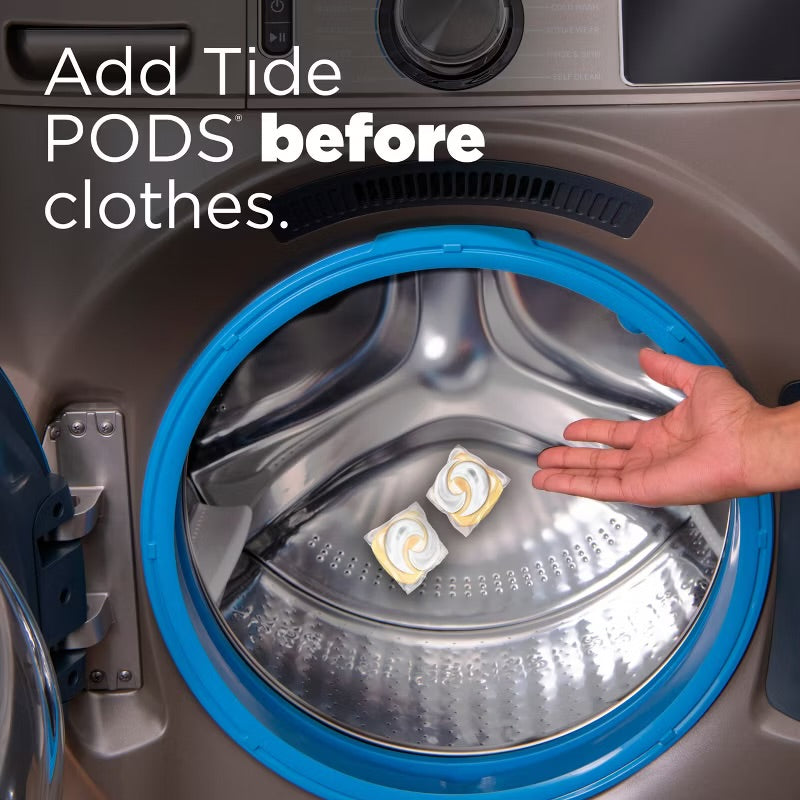 Tide Pods HE Compatible Laundry Detergent Pacs - Free & Gentle