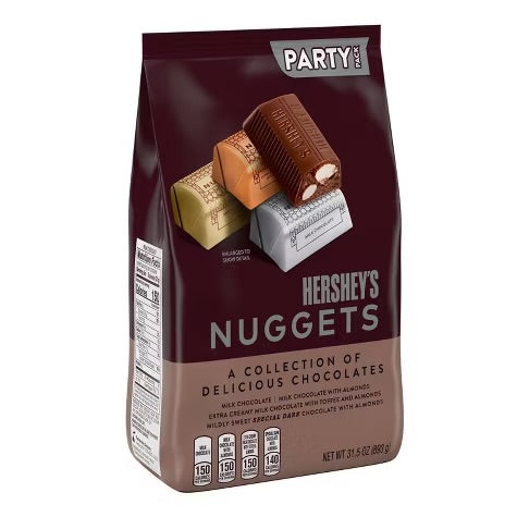 Hershey's Nuggets Assorted Chocolate Candy Mix - 31.5oz