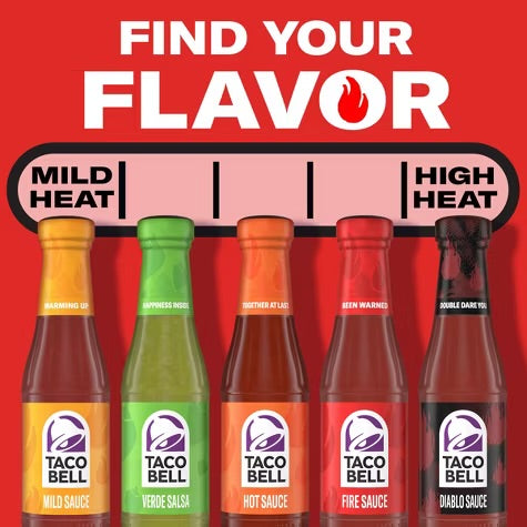 Taco Bell Fire Sauce 7.5oz
