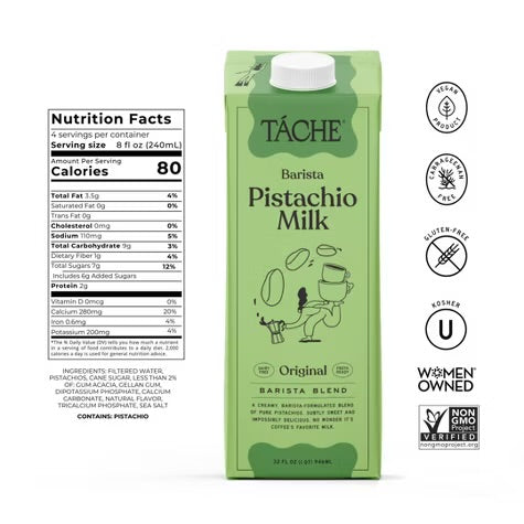 Tache Non-Dairy Pistachio Milk