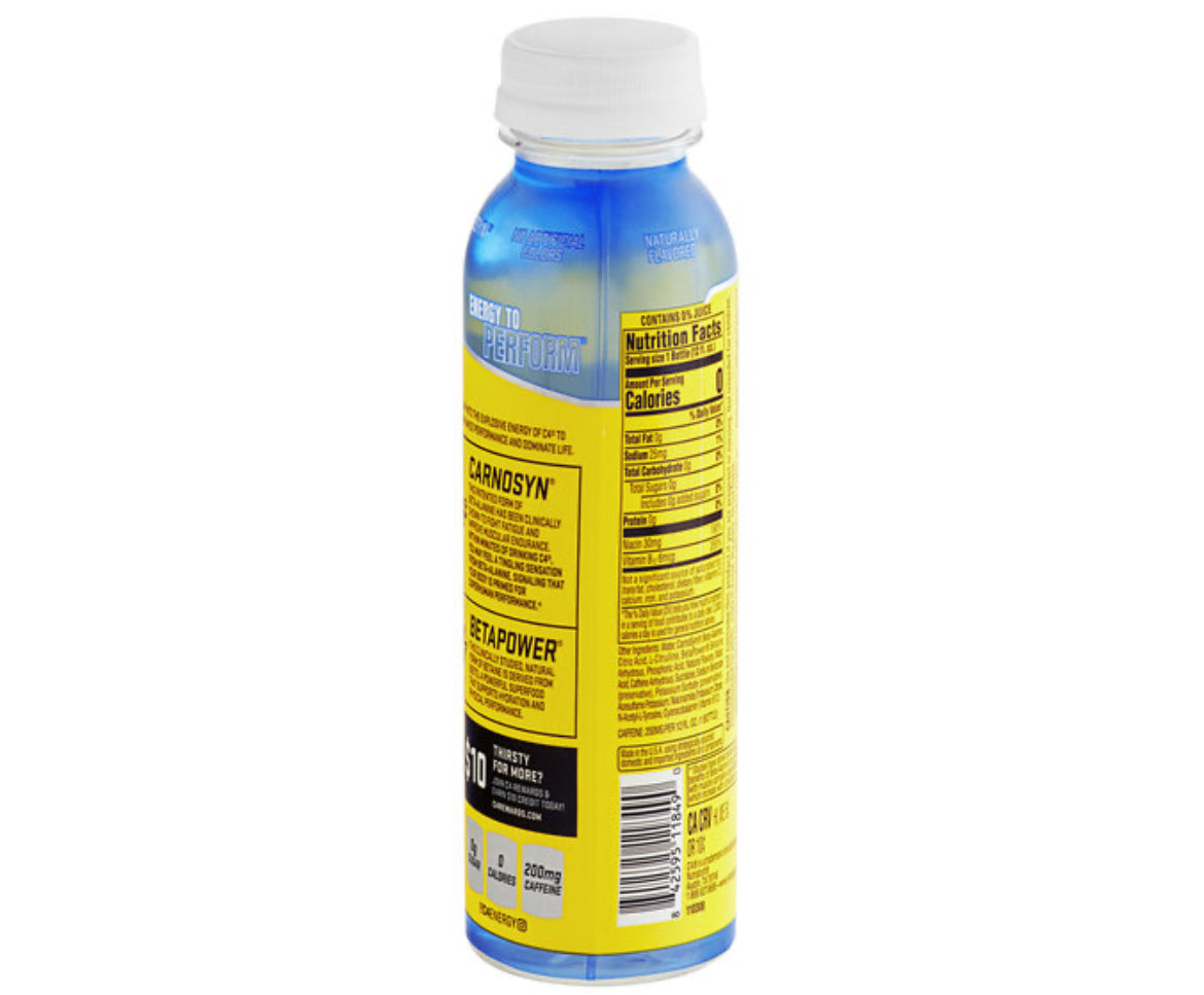 C4 Energy Icy Blue Razz Energy Drink 12 fl. oz. Bottle