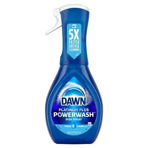 Dawn Platinum Powerwash Dishwashing Liquid Dish Soap Spray - Fresh - 16oz