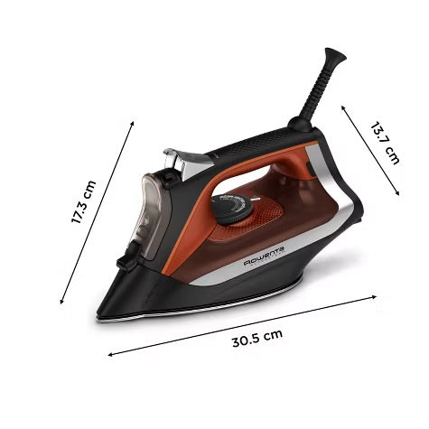 Rowenta Steam Iron Access Steam Vertical Steaming Red
