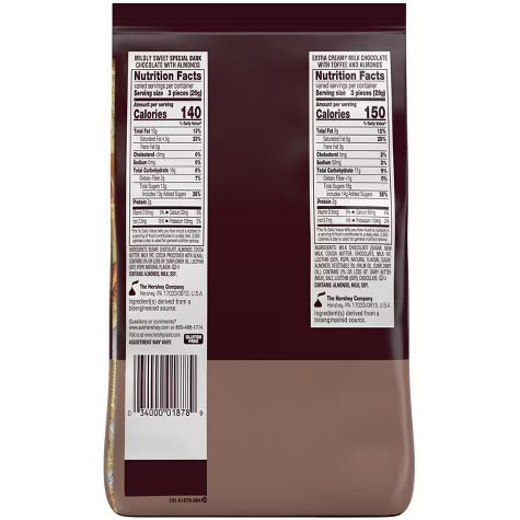 Hershey's Nuggets Assorted Chocolate Candy Mix - 31.5oz