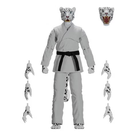 Zoo Jitsu Fighters Shadow 'Ice' the Snow Leopard Action Figure