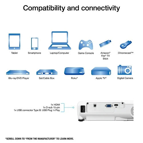 Epson EX3280 3LCD XGA Projector
