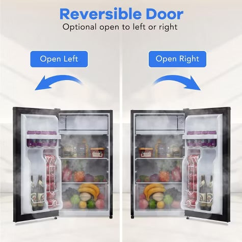 3.2 Cu.Ft Mini Fridge With Freezer