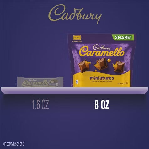 Hershey's Cadbury Caramello Candy Share Size Bag - 8oz