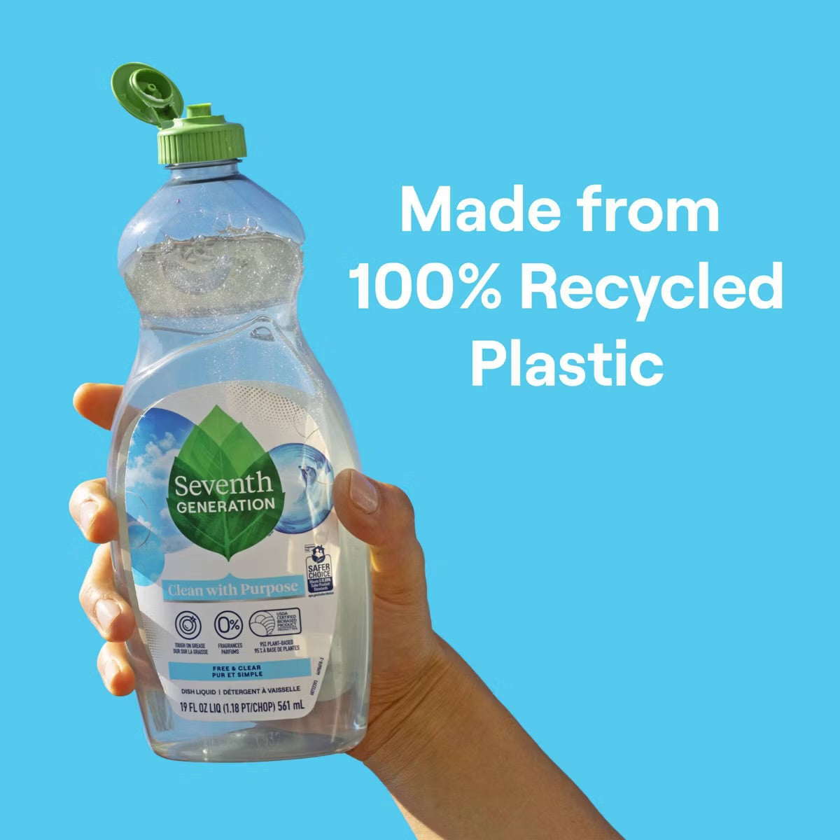 Seventh Generation Free & Clear Liquid Dish Soap