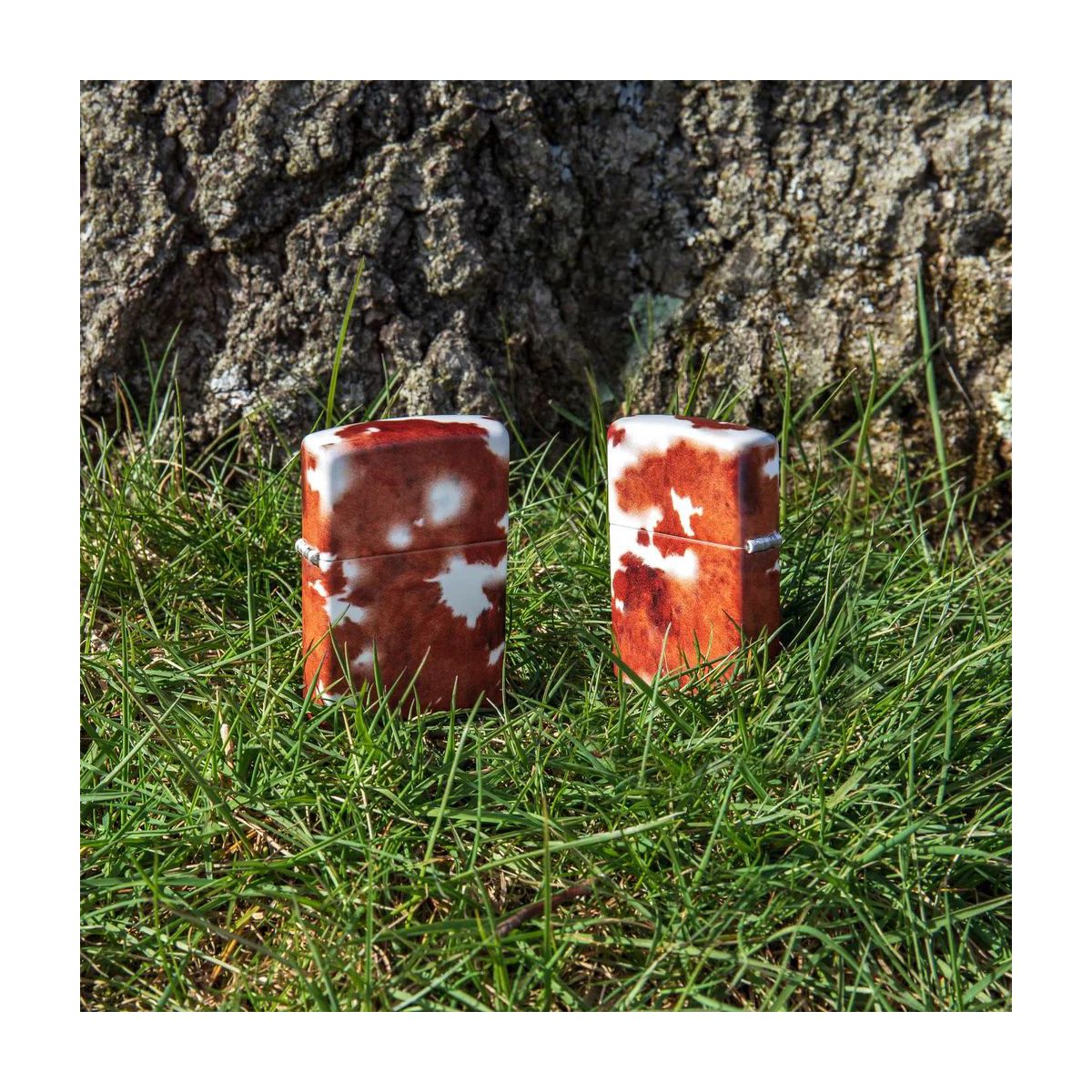 Zippo Cow Print Design Windproof Lighter