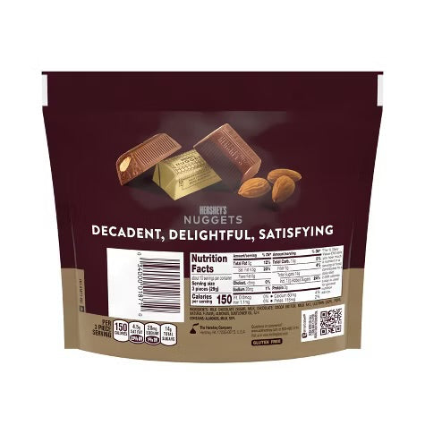Hershey's Nuggets with Almonds Share Size Chocolate Candy - 10.1oz