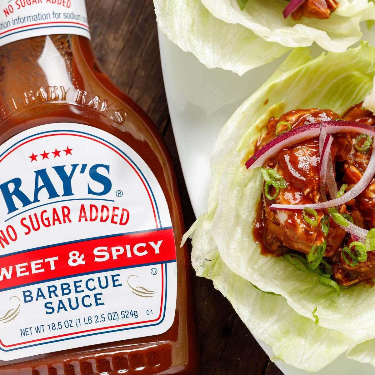 Sweet Baby Ray's No Sugar Added Sweet and Spicy BBQ Sauce - 18.5oz