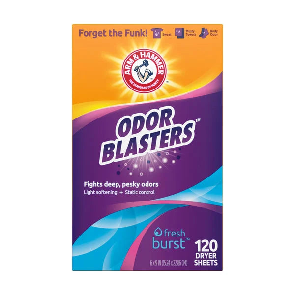 Arm & Hammer Odor Blaster Dryer Sheets