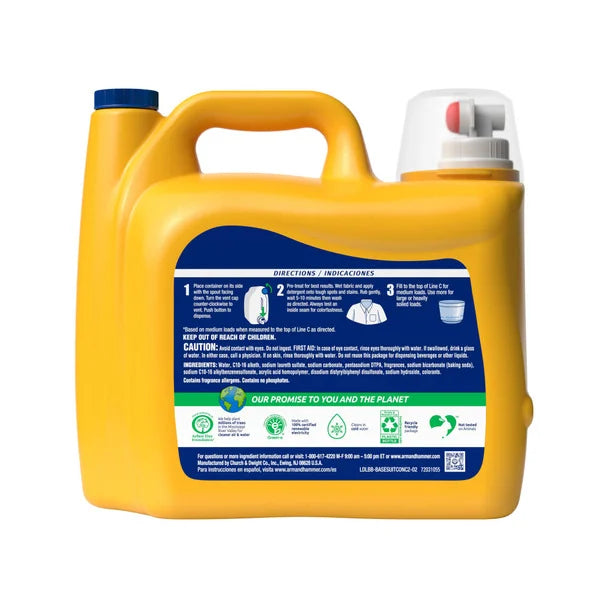 Arm & Hammer Liquid Laundry Detergent
