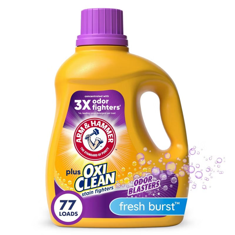 Arm Hammer Plus OxiClean Odor Blasters Liquid Laundry Detergent