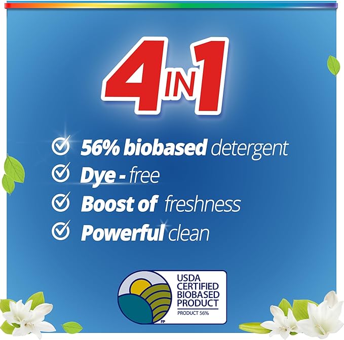 Purex Liquid Laundry DetergentPurex Liquid Laundry Detergent, Ultra Concentrated, Natural Elements Linen & Lilies, 82.5 Ounce, 165 Loads
