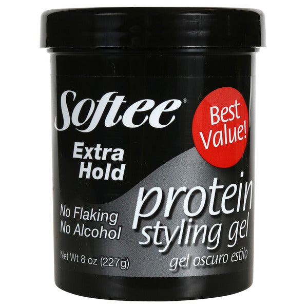 Softee Styling Gel, Protein, Extra Hold
