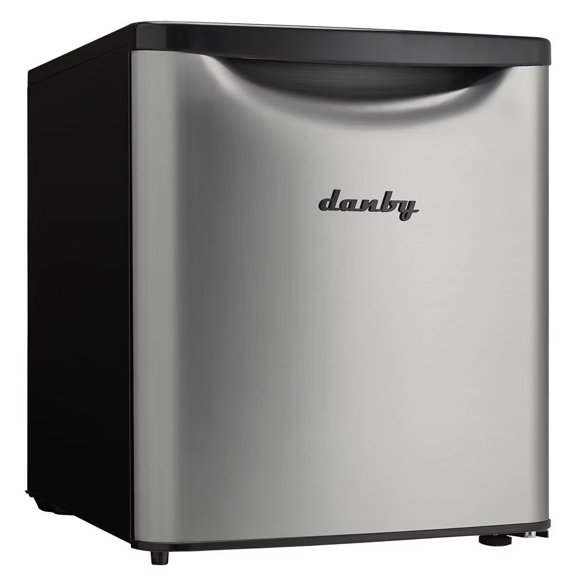 Danby 1.7 cu. ft. Compact Fridge in Stainless Steel Look DAR017A3BSLDB