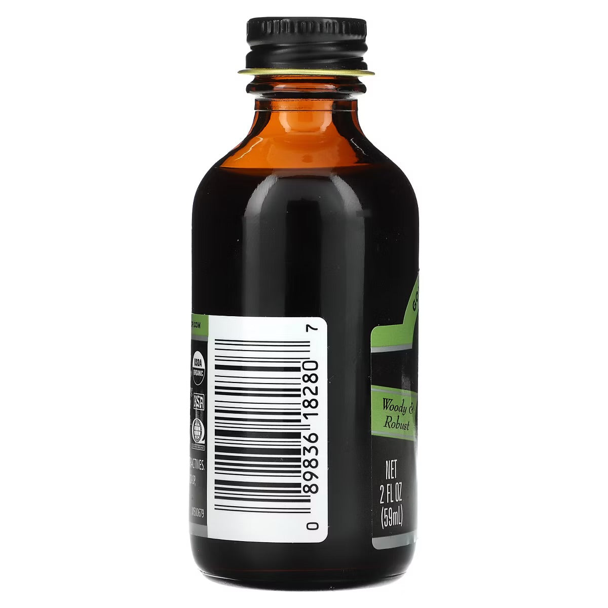 Frontier Co-op Organic Vanilla Extract, 2 fl oz (59 ml)