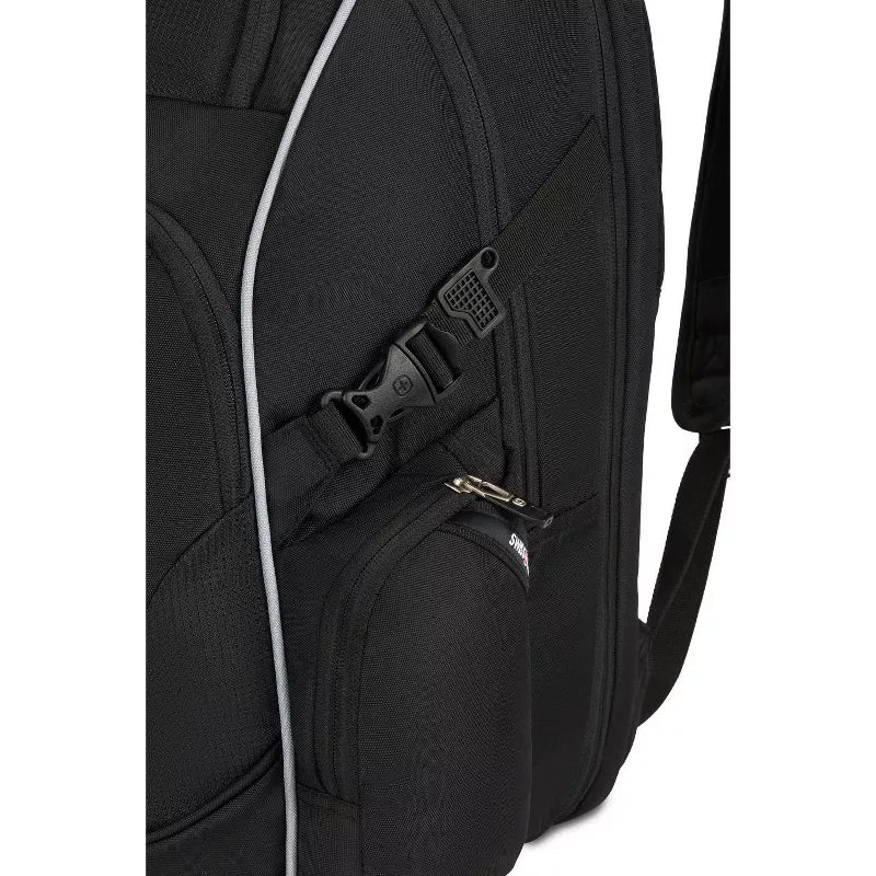 SWISSGEAR Scan Smart TSA Laptop 17.5" Backpack - Black