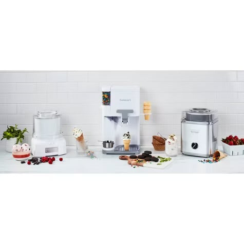 Cuisinart Pure Indulgence 2qt Frozen Yogurt-Sorbet & Ice Cream Maker - Chrome - ICE-30BCP1: BPA-Free, 25 Min Cycle