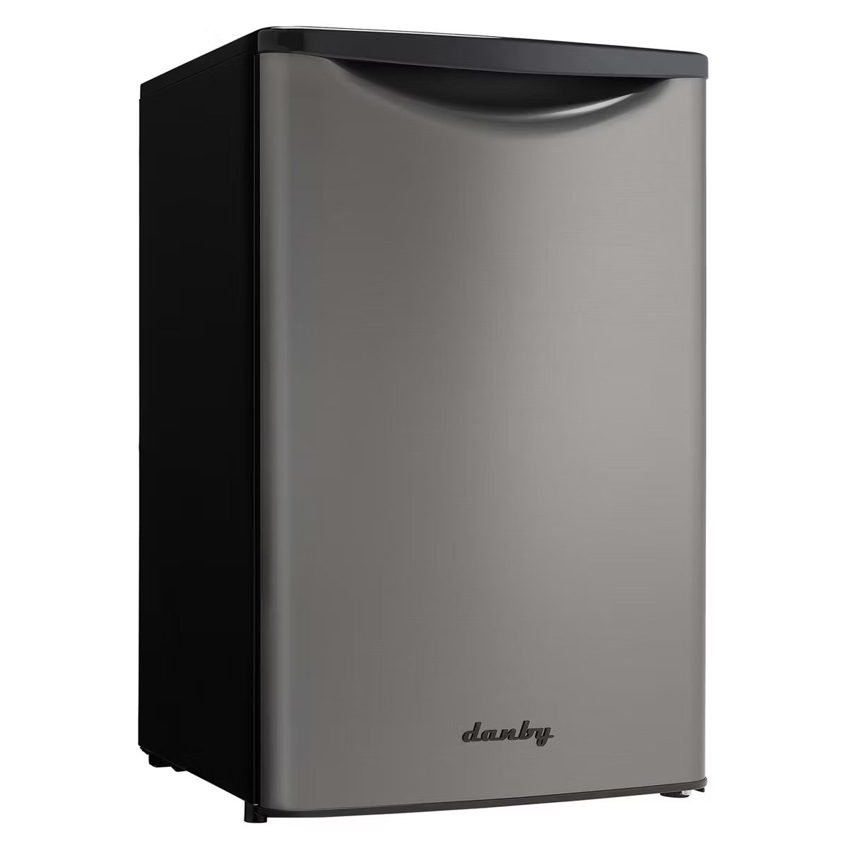 Danby 4.4 cu. ft. Contemporary Classic Compact Refrigerator in Stainless Steel Look
