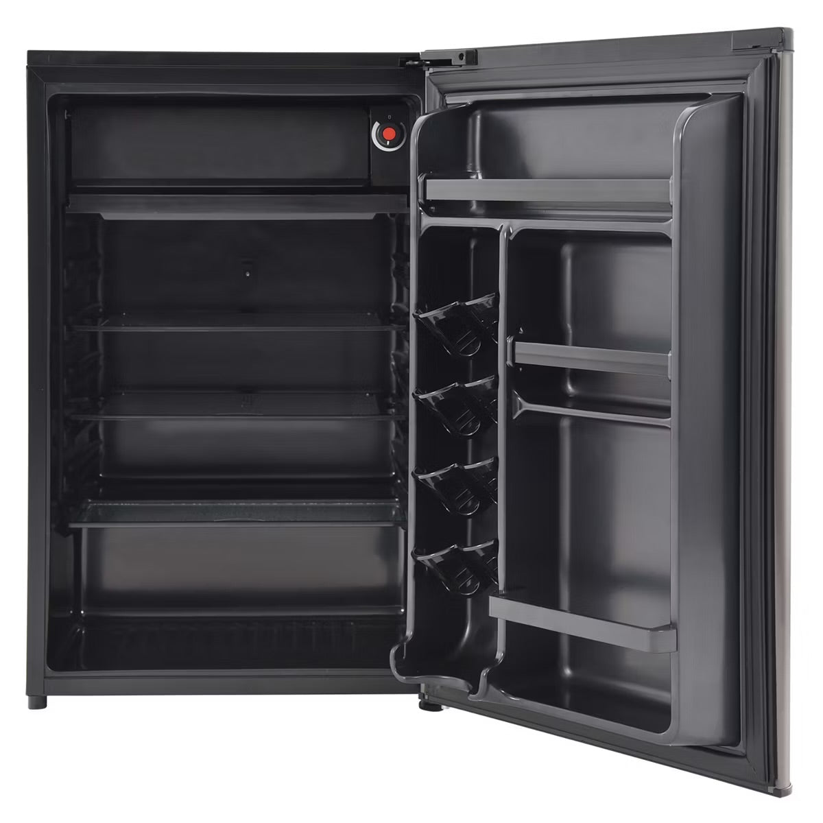 Danby 4.4 cu. ft. Contemporary Classic Compact Refrigerator in Stainless Steel Look