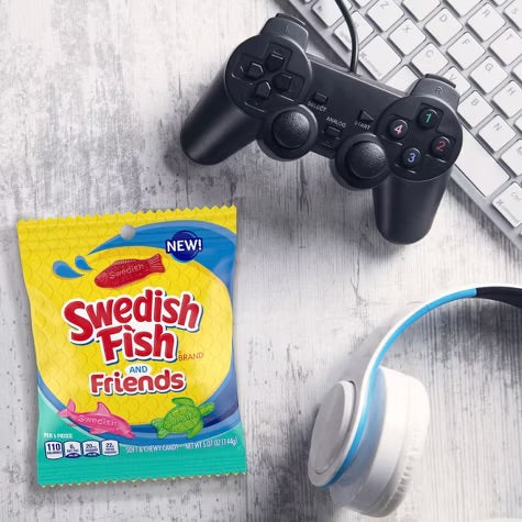 Swedish Fish & Friends Soft & Chewy Candy - 8oz