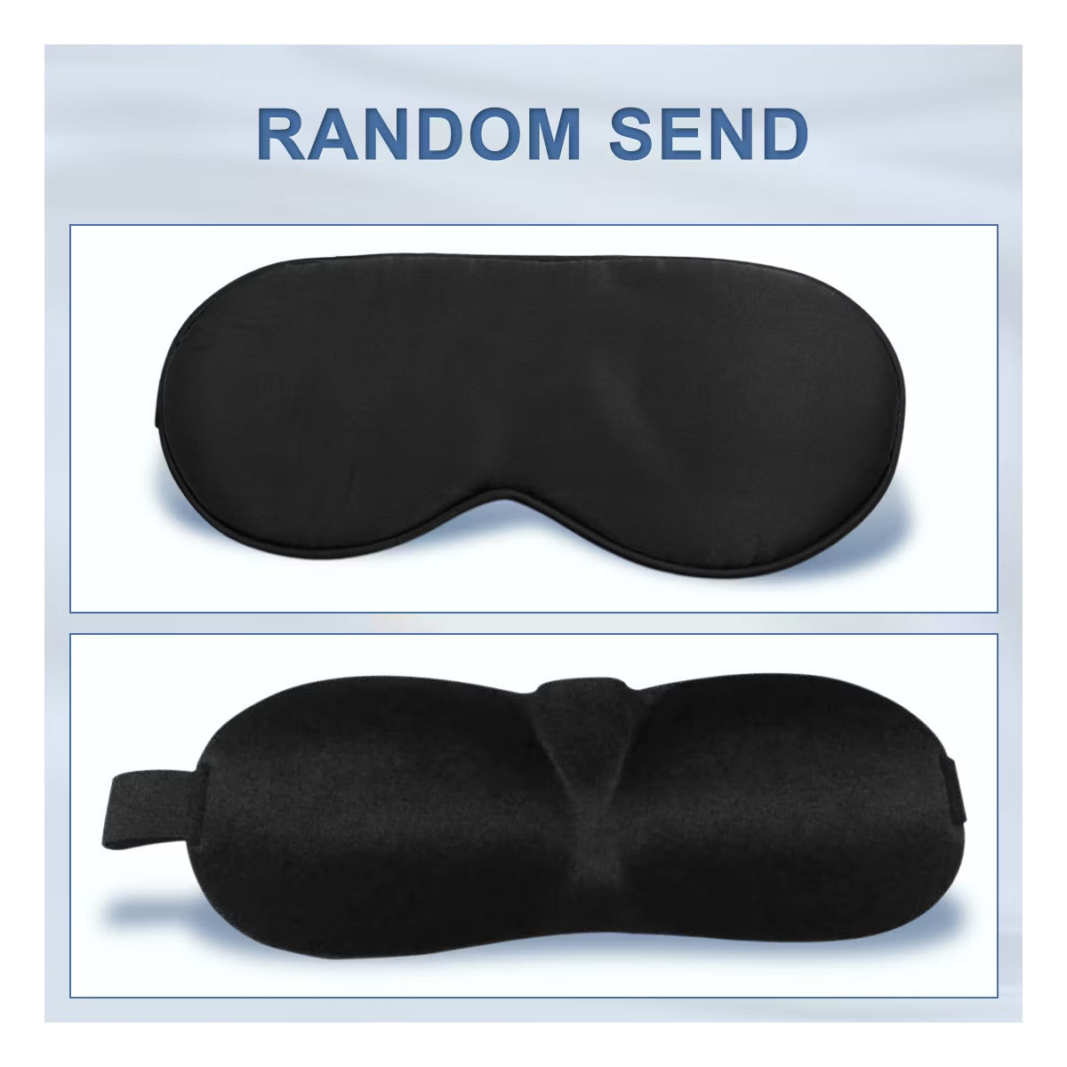 Unique Bargains Soft Silk Travel Eyes Pad Sleeping Eye Shade Cover Blindfold Eye Masks 1Pc