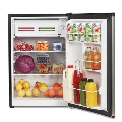 Cuisinart Mini Fridge 2.7 cu ft CCF-27: Compact Dorm Refrigerator, Stainless Steel, Energy Star Certified, Portable Design