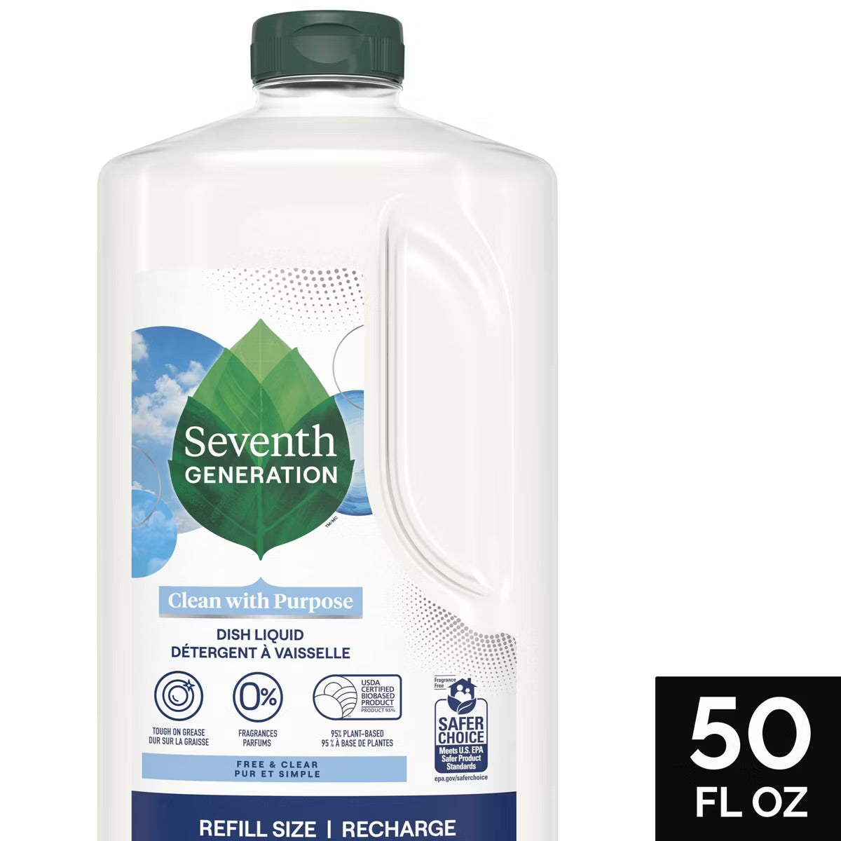 Seventh Generation Free & Clear Liquid Dish Soap
