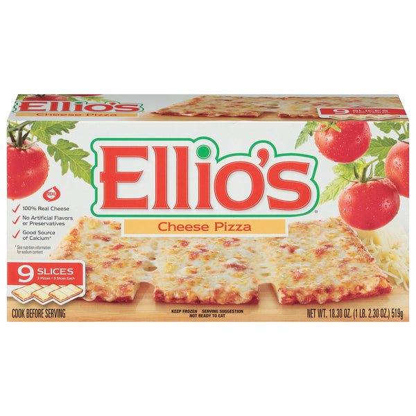 Ellio's Pizza Cheese - 9 slices