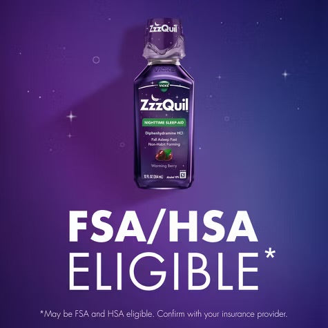 ZzzQuil Nighttime Sleep-Aid Liquid - Berry
