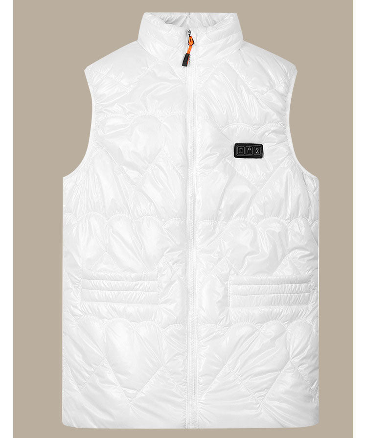 Gilet chauffant intelligent, combinaison chauffante électrique, clip en coton chauffant et chauffant, gilet de charge à température constante