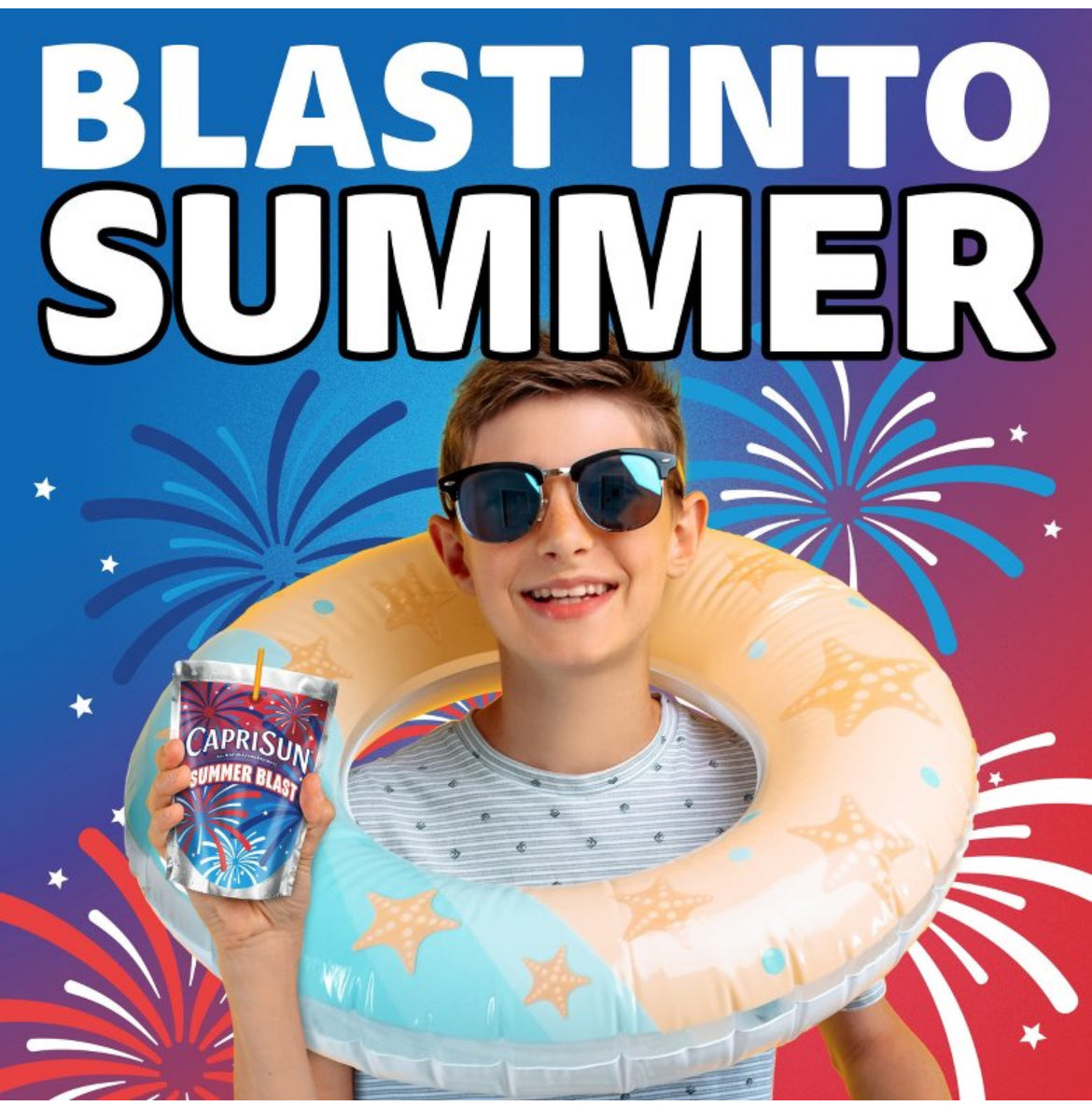 Capri Sun Summer Blast Passionfruit Mango Juice Boxes- 10pk/6 fl oz Pouches