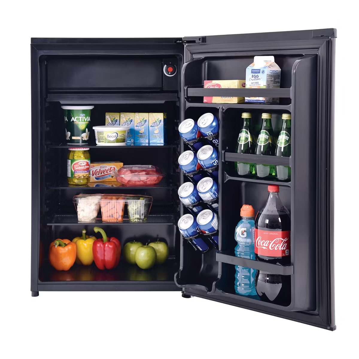 Danby 4.4 cu. ft. Contemporary Classic Compact Refrigerator in Stainless Steel Look