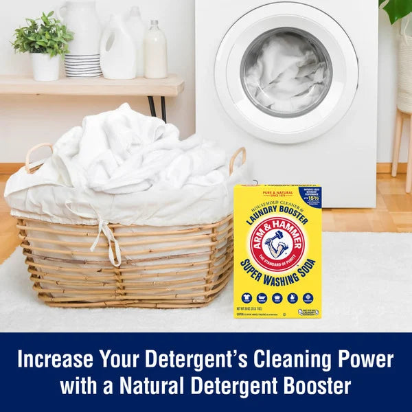 Arm & Hammer Super Washing Soda Detergent Booster & Household Cleaner