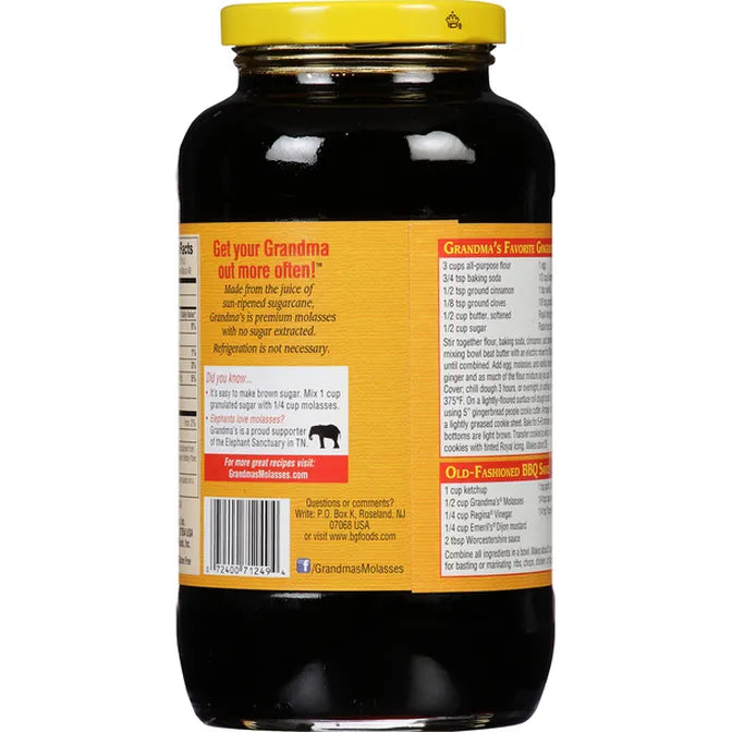 Grandma's Molasses, Original, Unsulphured