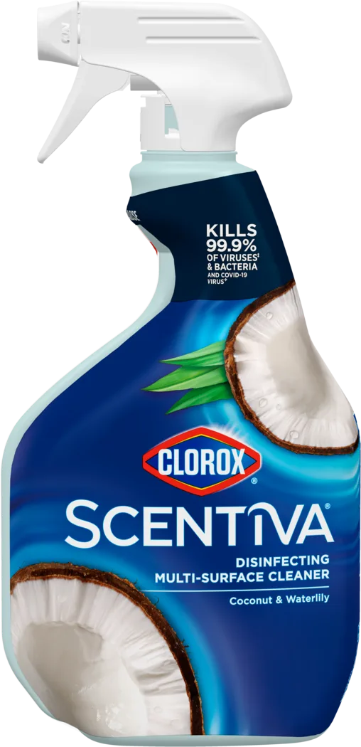 Clorox Scentiva Disinfecting Multi-Surface Cleaner Spray | Grapefruit & Orange Blossom