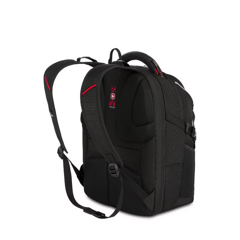 SWISSGEAR Scan Smart TSA Laptop 17.5" Backpack - Black