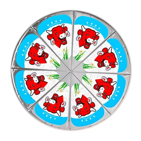 The Laughing Cow Spreadable Light Swiss Cheese Wedges - 5.4oz/8ct